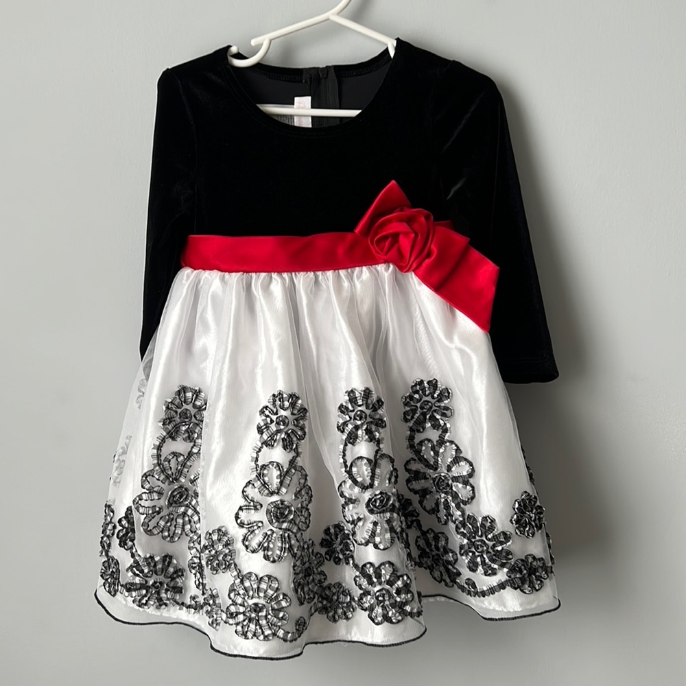 24 Month Bonnie Baby Holiday Dress